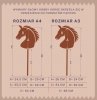 Tootiny Koń na kiju Hobby Horse HOPPIHORSE A3 szary
